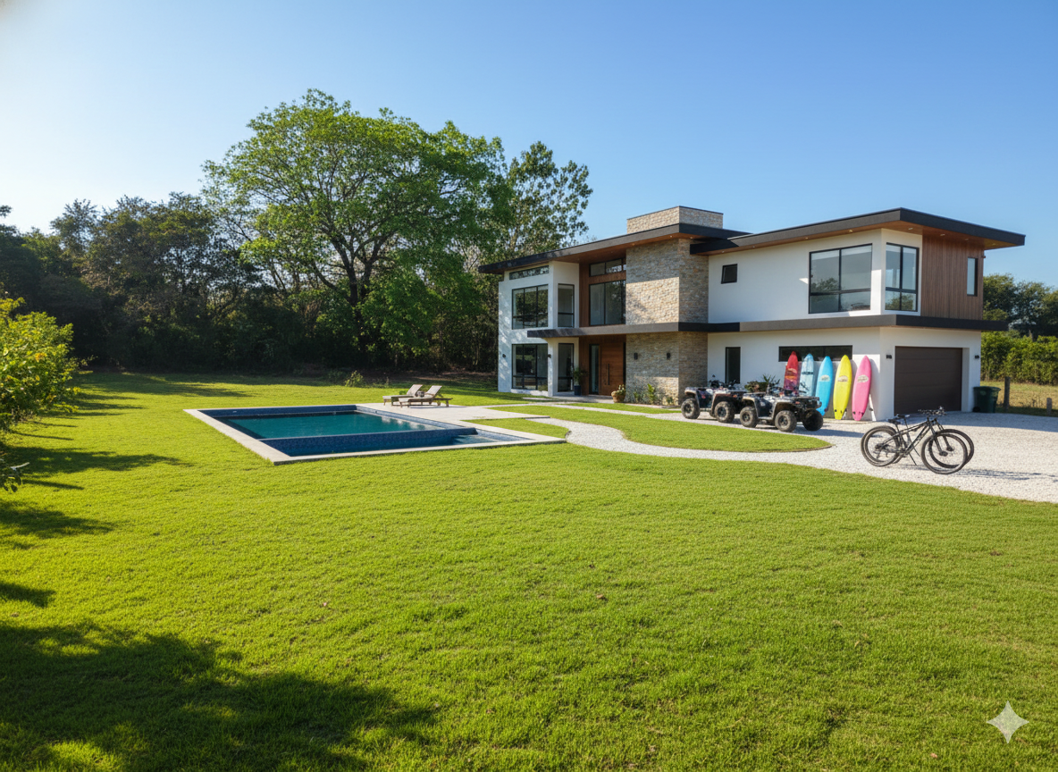 Playa Ostional coastline.