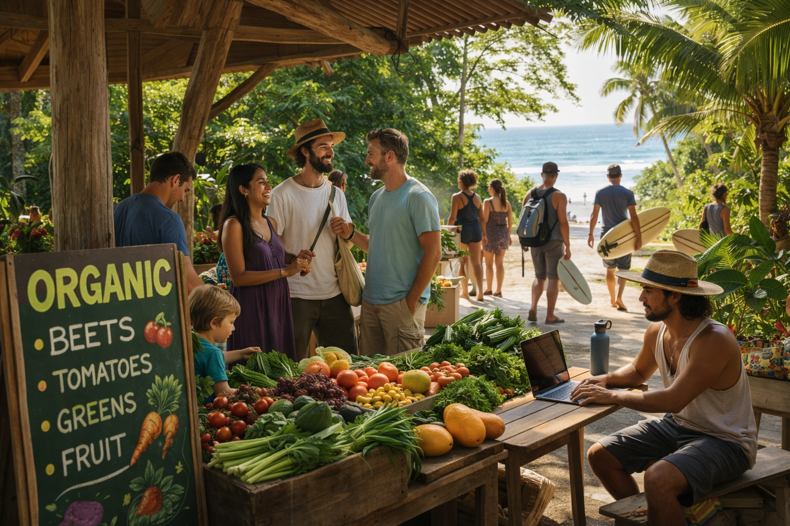 Wellness and lifestyle near Nosara and Ostional, Costa Rica.